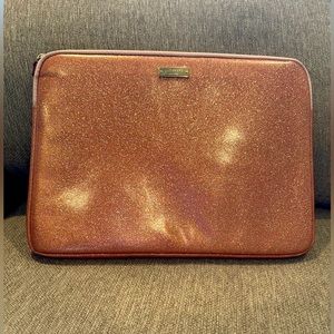 Gorgeous Sparkling Kate Spade Computer Case in Rose Gold💖 Excellent Condition!